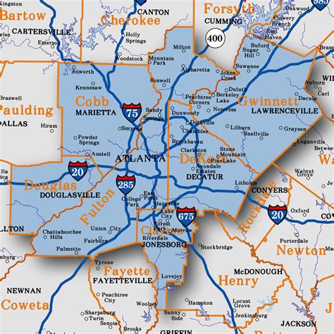 Metro Atlanta .